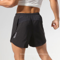 Pantalones cortos atléticos de carreras para hombres pantalones cortos de entrenamiento de entrenamiento en seco